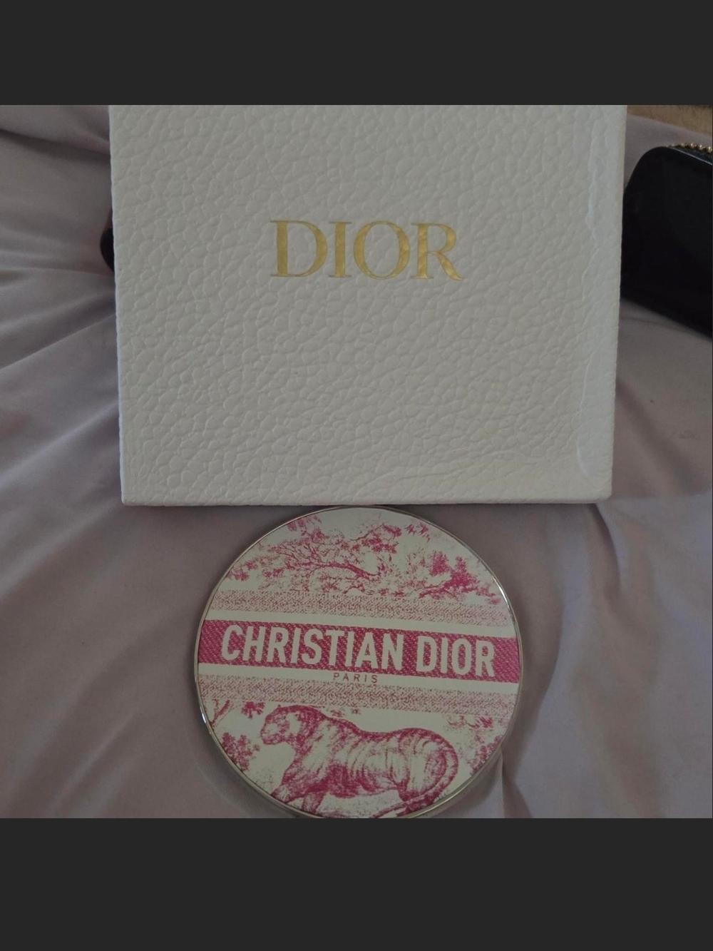 Dior Pink Toile Christian Dior Decorative Compact